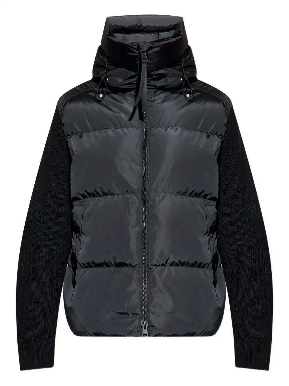 Quilted Hooded Padded Jacket