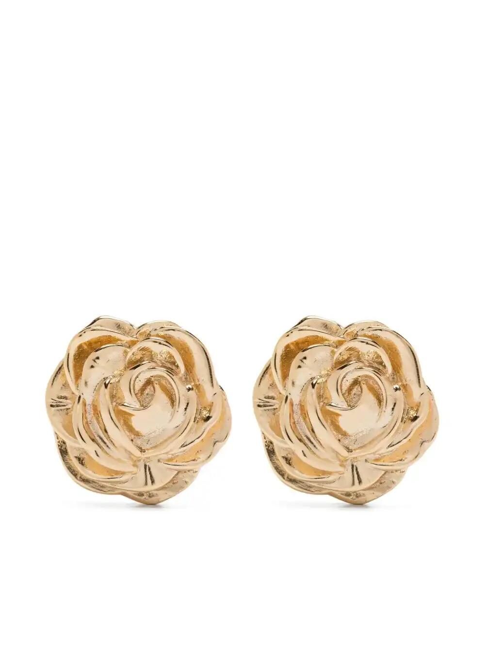 Rose-Shaped Earrings