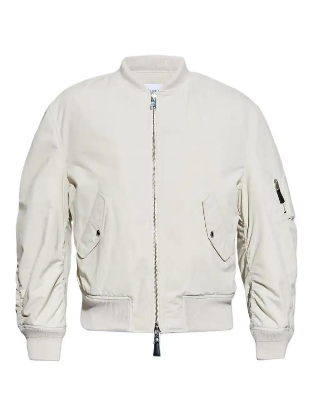 Givenchy Embroidered-logo Bomber Jacket