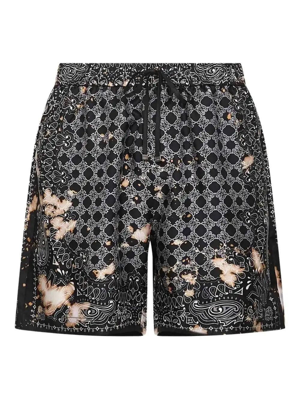 Bandana-Print Shorts