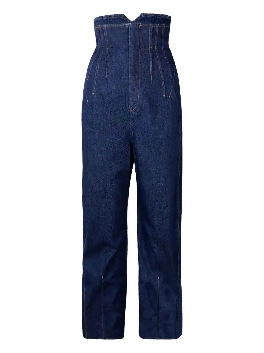 High-Waisted Jeans