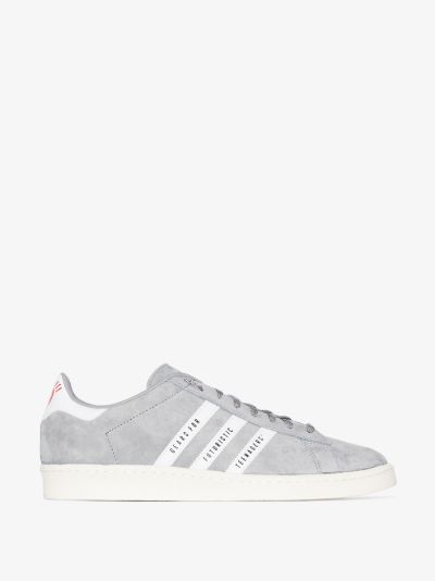 adidas campus ii grey suede sneaker