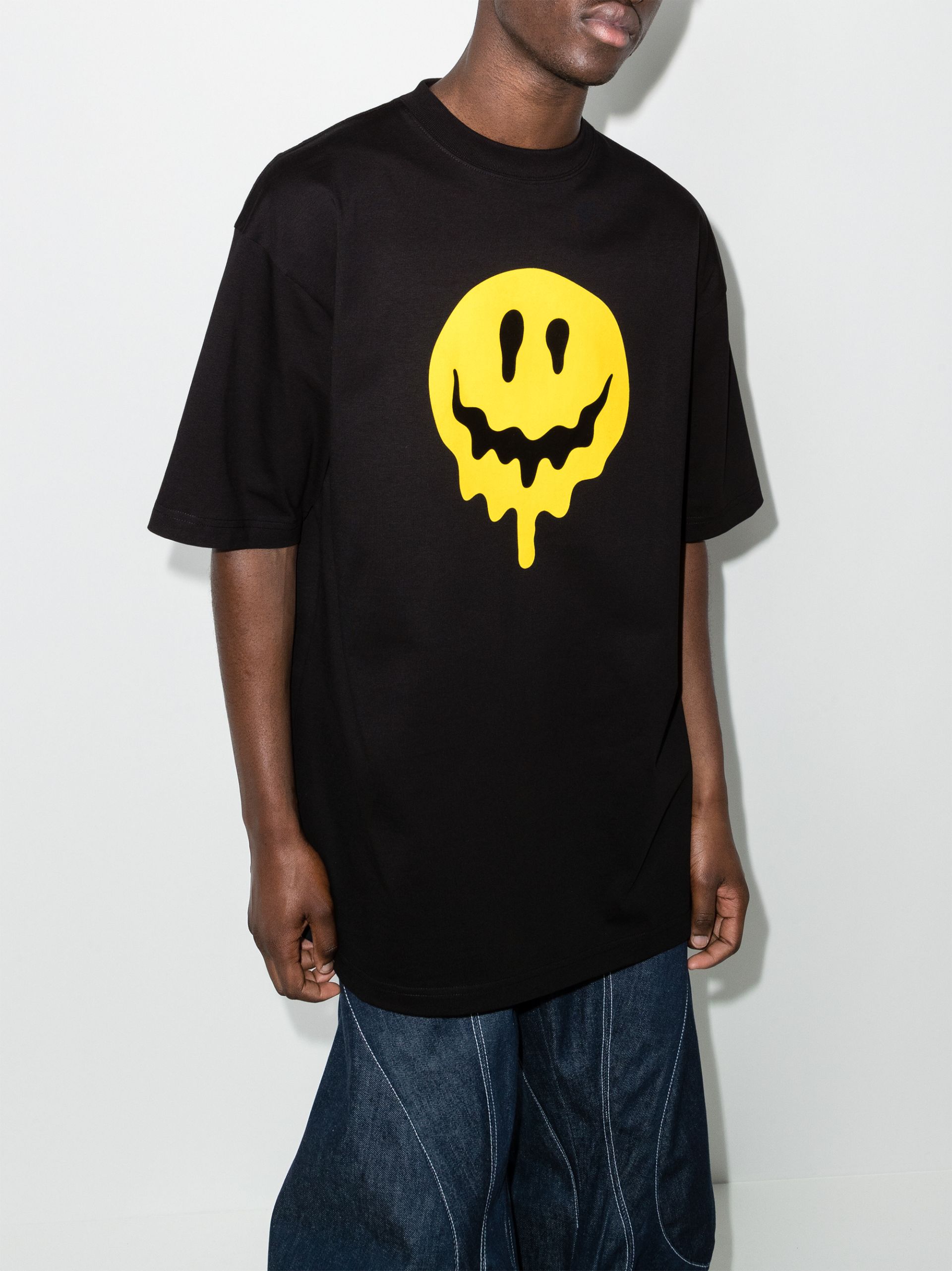 balenciaga smiley t shirt