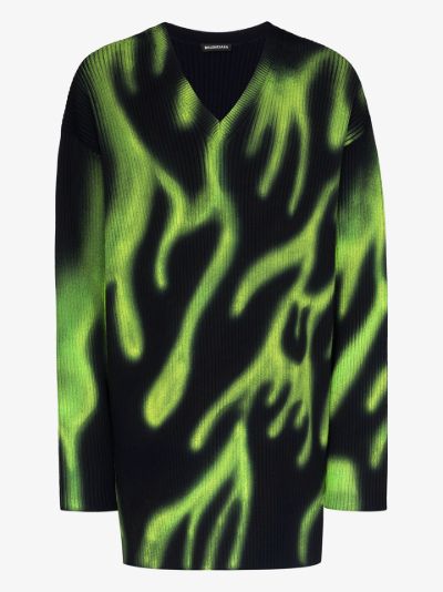 tie dye oversized sweater
