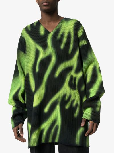 tie dye oversized sweater