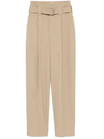 Belted Tailored Trousers