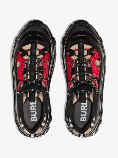 burberry arthur check sneakers