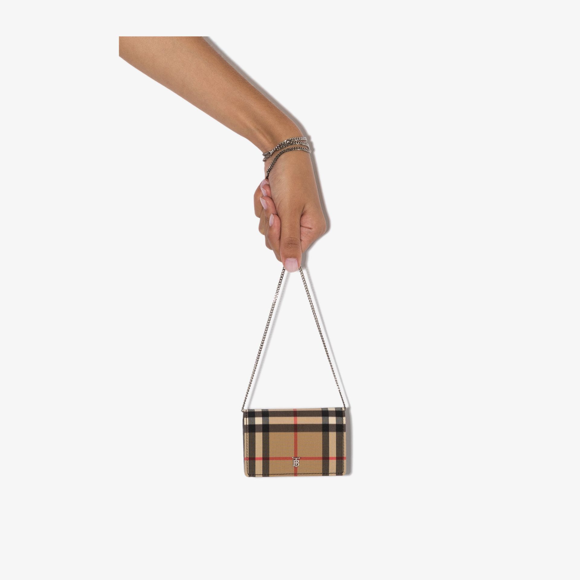 burberry wallet on chain bolsa