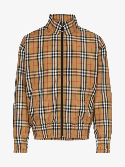 burberry vintage check lightweight jacket