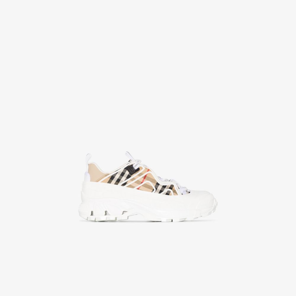 burberry arthur check sneakers
