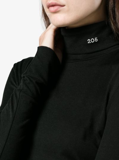 calvin klein high neck t shirt
