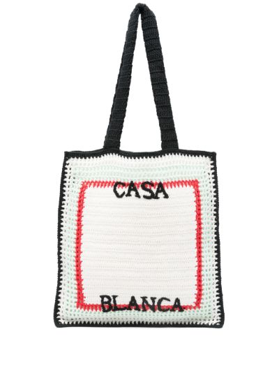 crochet tote bag
