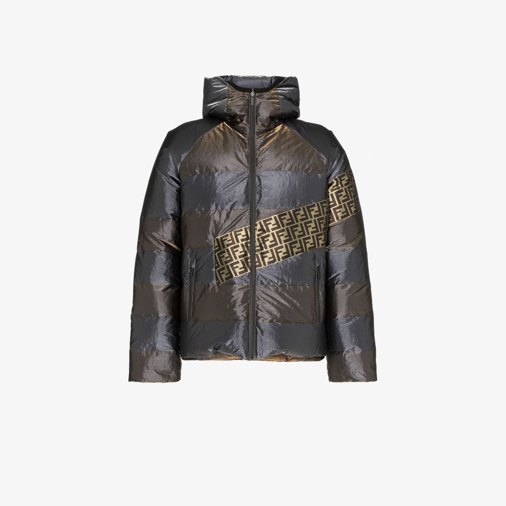 Fendi reversible FF motif puffer jacket | Browns