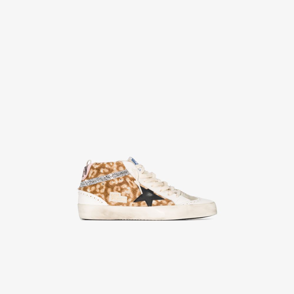 neutral golden goose sneakers