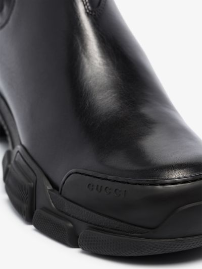 gucci black ankle boots