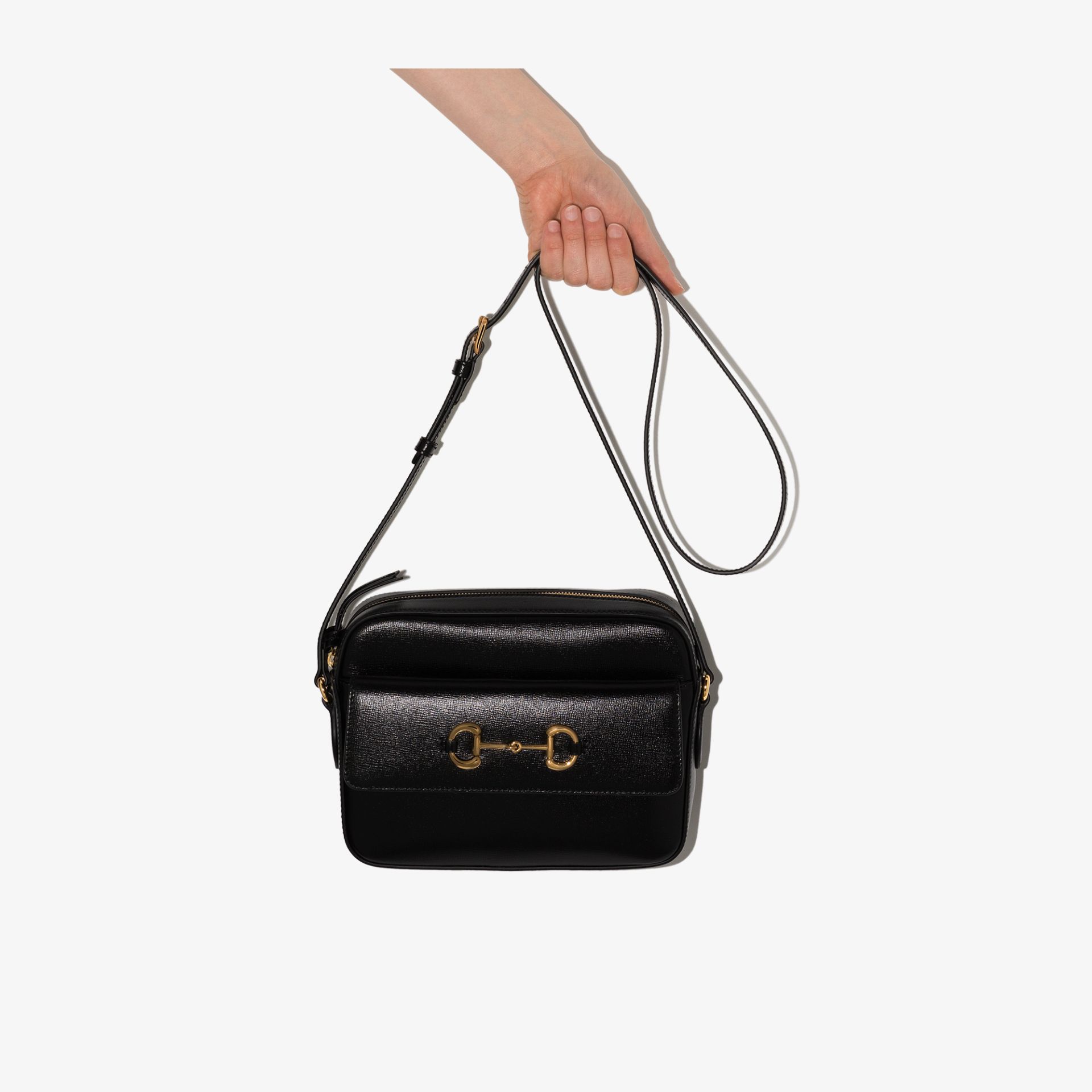 gucci black cross bag