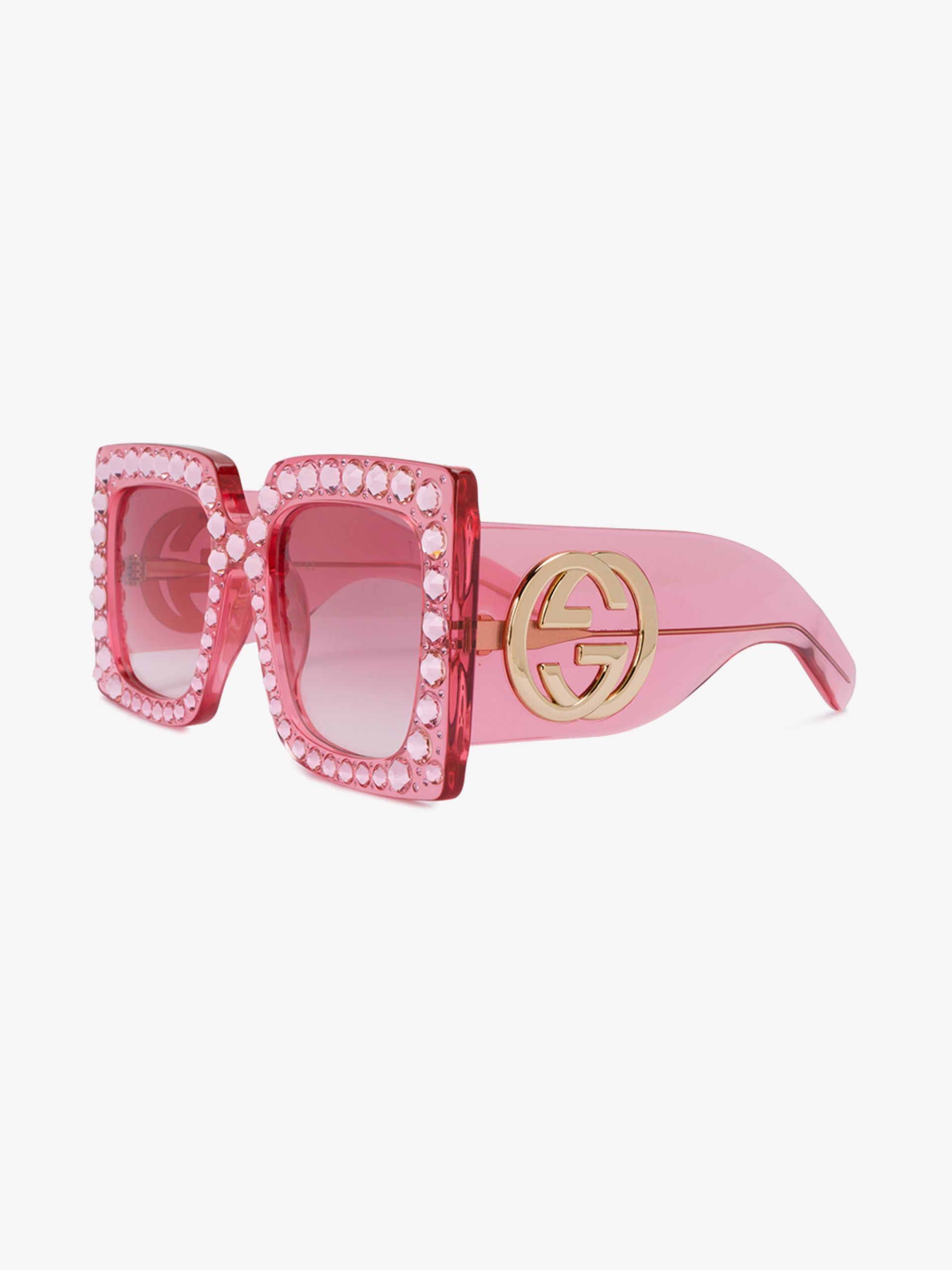 pink sparkly gucci sunglasses