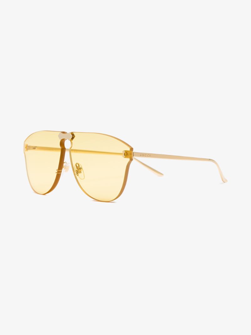 yellow sunglasses gucci