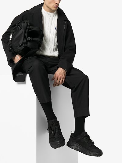 Hoka One One Black Tor Ultra Low Top Suede Sneakers Browns Hoka One One Black Tor Ultra Low Top Suede Sneakers Browns