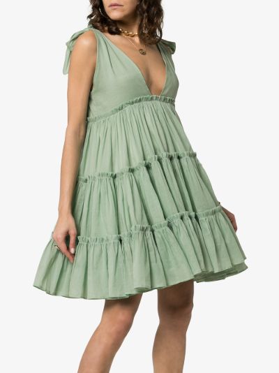 big frill dress