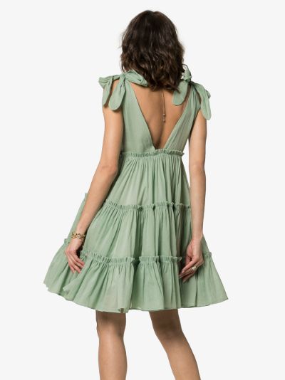 big frill dress