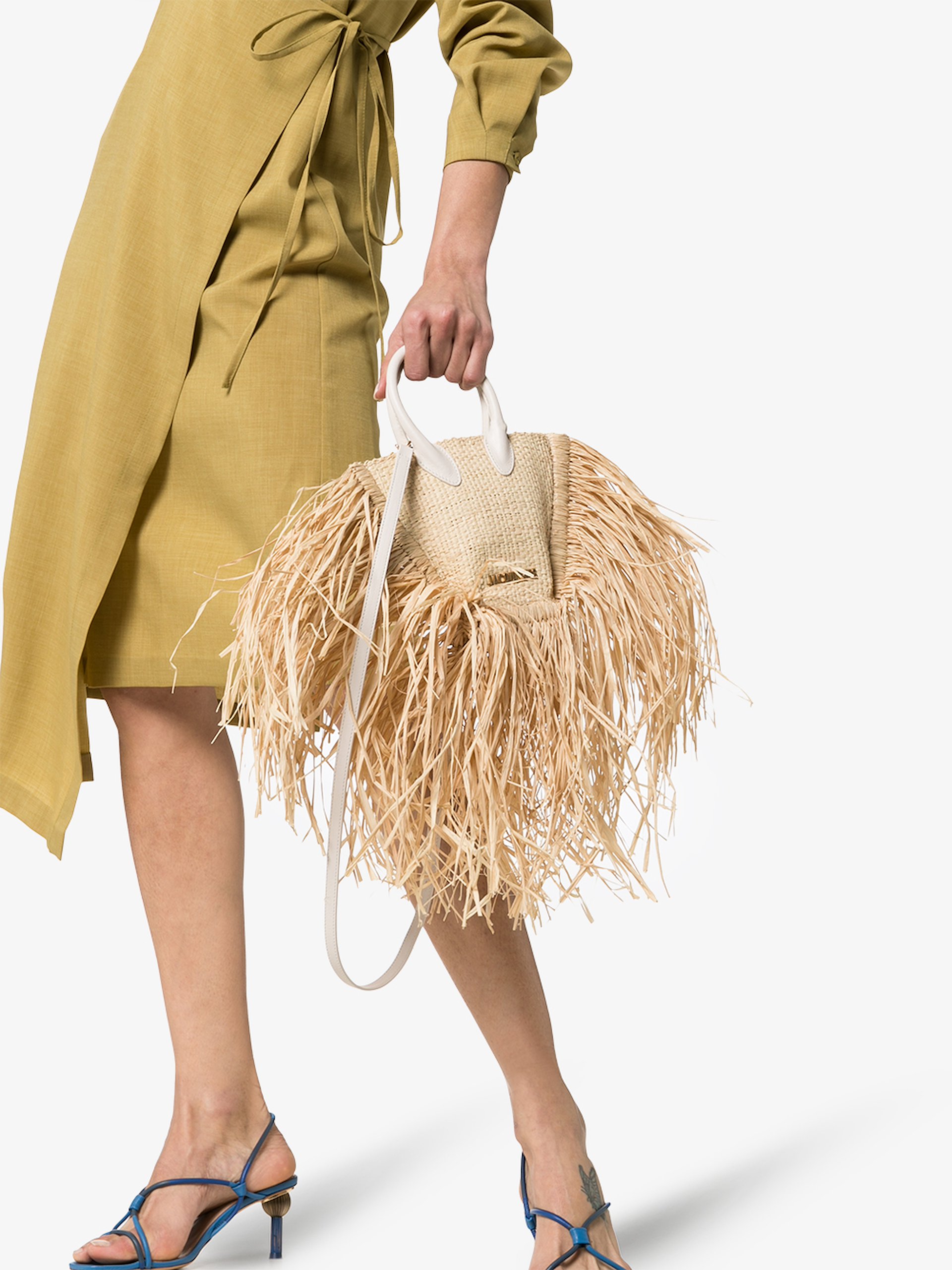 jacquemus bag beige suede