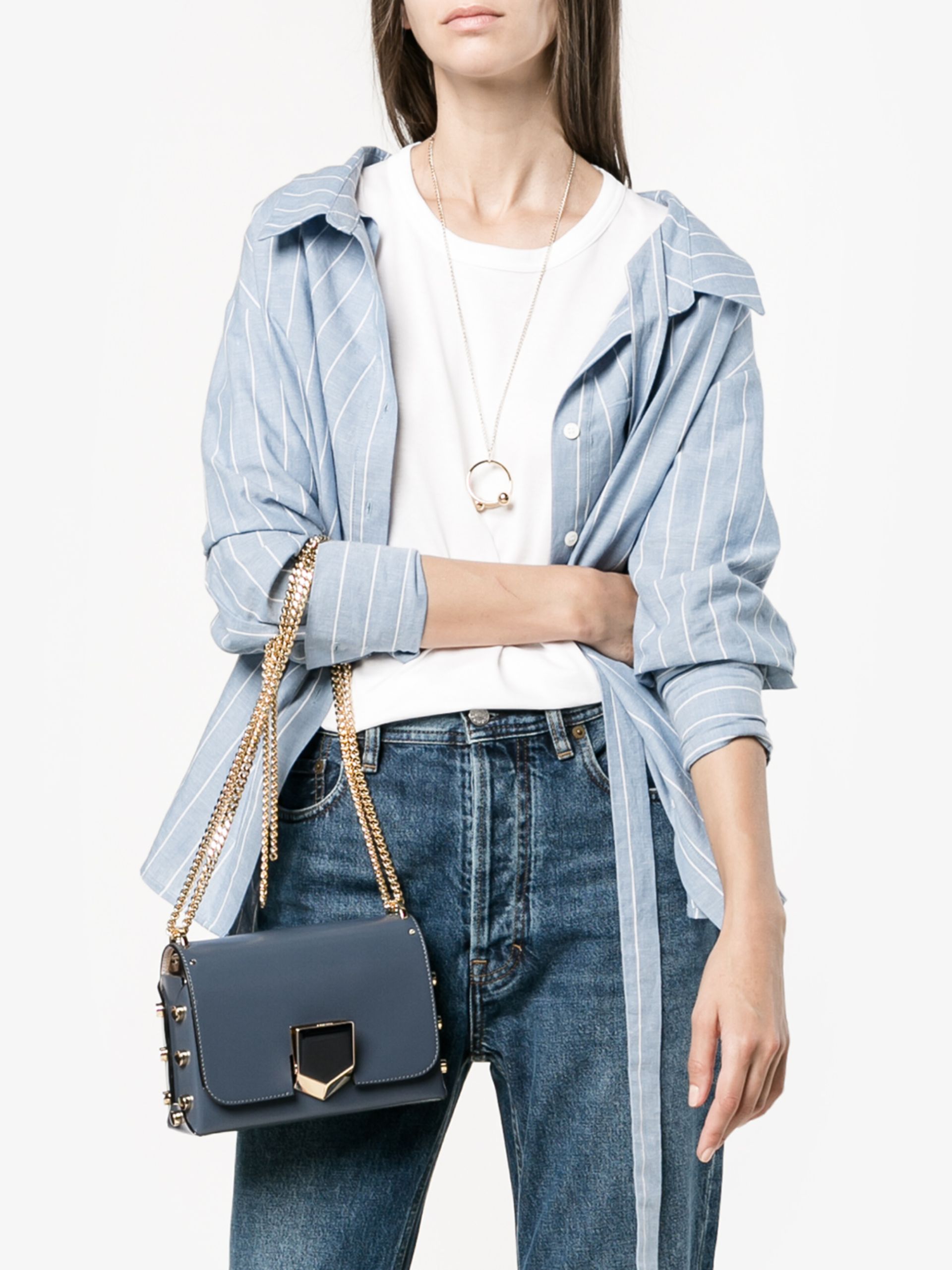 jimmy choo grey bag