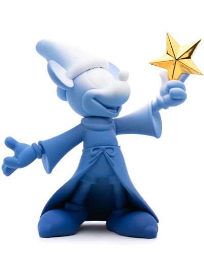 x Disney Blue Mickey Fantasia Figurine 