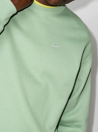nike light green sweatshirt