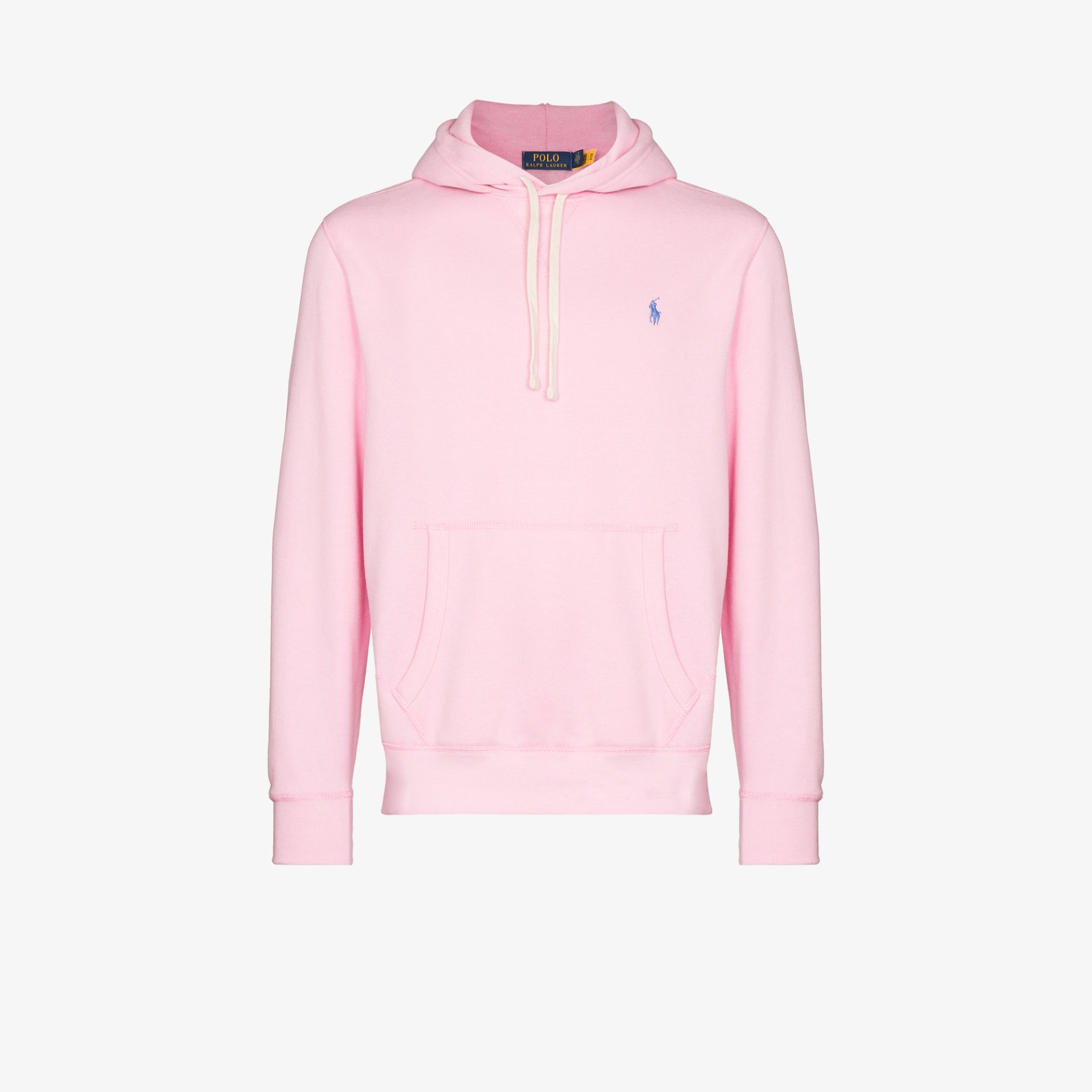 light pink polo hoodie