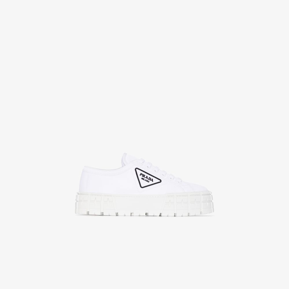 white prada tennis shoes