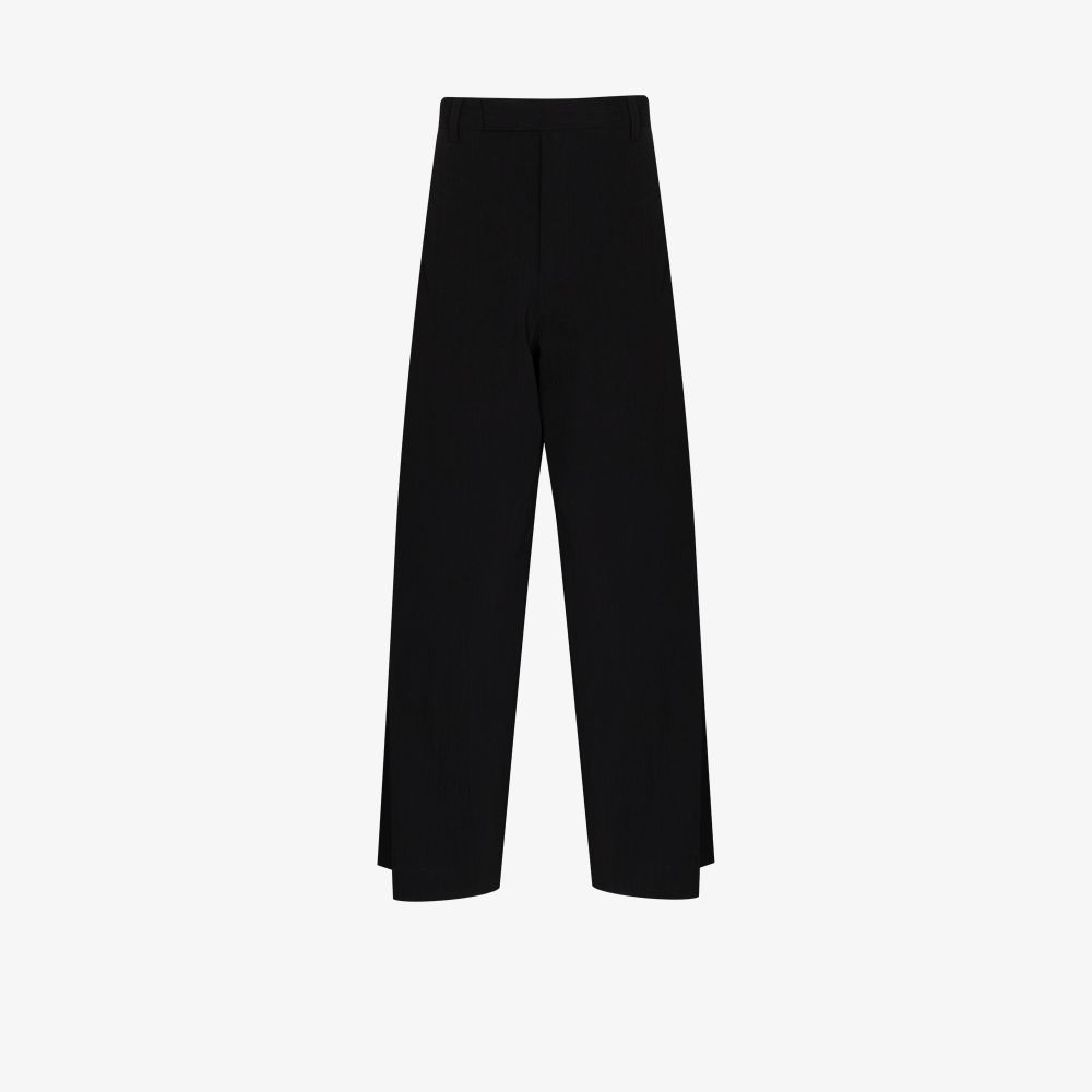Pronounce Specific Pleated Cropped Trousers Browns