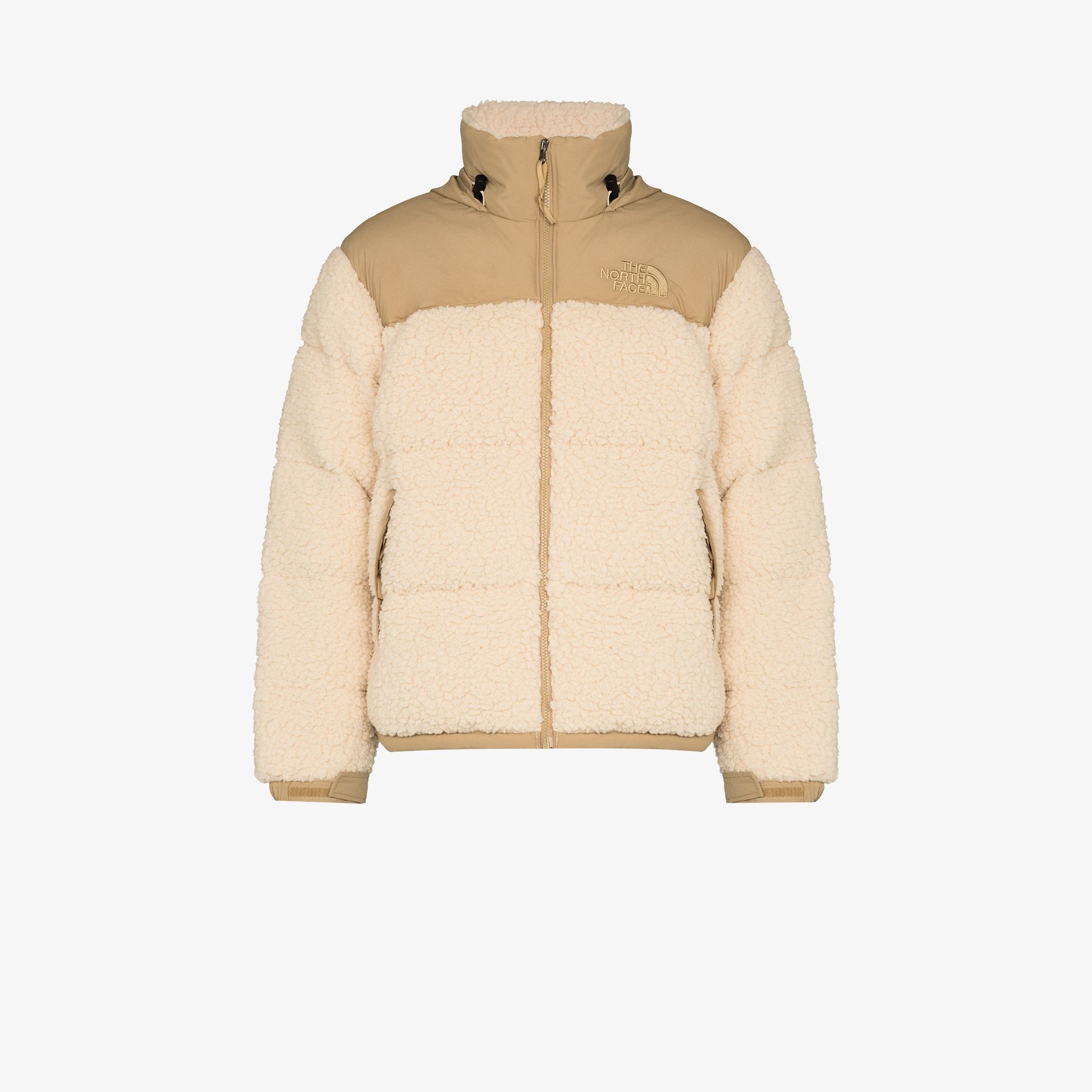the north face beige jacket